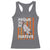 Native American Racerback Tank Top Proud To Be Native American Flag Tribal Prints Medicine Wheel - Wonder Print Shop