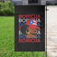 Puerto Rico Boricua Girl  Proud Puerto Rican Hispanic Heritage Garden Flag - Wonder Print Shop