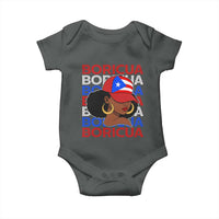 Puerto Rico Boricua Girl  Proud Puerto Rican Hispanic Heritage Baby Onesie - Wonder Print Shop