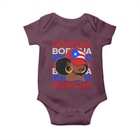 Puerto Rico Boricua Girl  Proud Puerto Rican Hispanic Heritage Baby Onesie - Wonder Print Shop