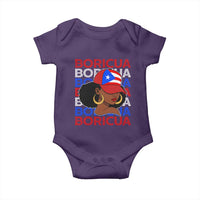 Puerto Rico Boricua Girl  Proud Puerto Rican Hispanic Heritage Baby Onesie - Wonder Print Shop