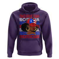 Puerto Rico Boricua Girl  Proud Puerto Rican Hispanic Heritage Hoodie - Wonder Print Shop