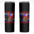 Puerto Rico Boricua Girl  Proud Puerto Rican Hispanic Heritage Skinny Tumbler - Wonder Print Shop