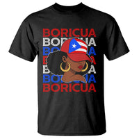 Puerto Rico Boricua Girl  Proud Puerto Rican Hispanic Heritage T Shirt - Wonder Print Shop