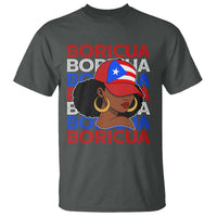 Puerto Rico Boricua Girl  Proud Puerto Rican Hispanic Heritage T Shirt - Wonder Print Shop