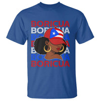 Puerto Rico Boricua Girl  Proud Puerto Rican Hispanic Heritage T Shirt - Wonder Print Shop