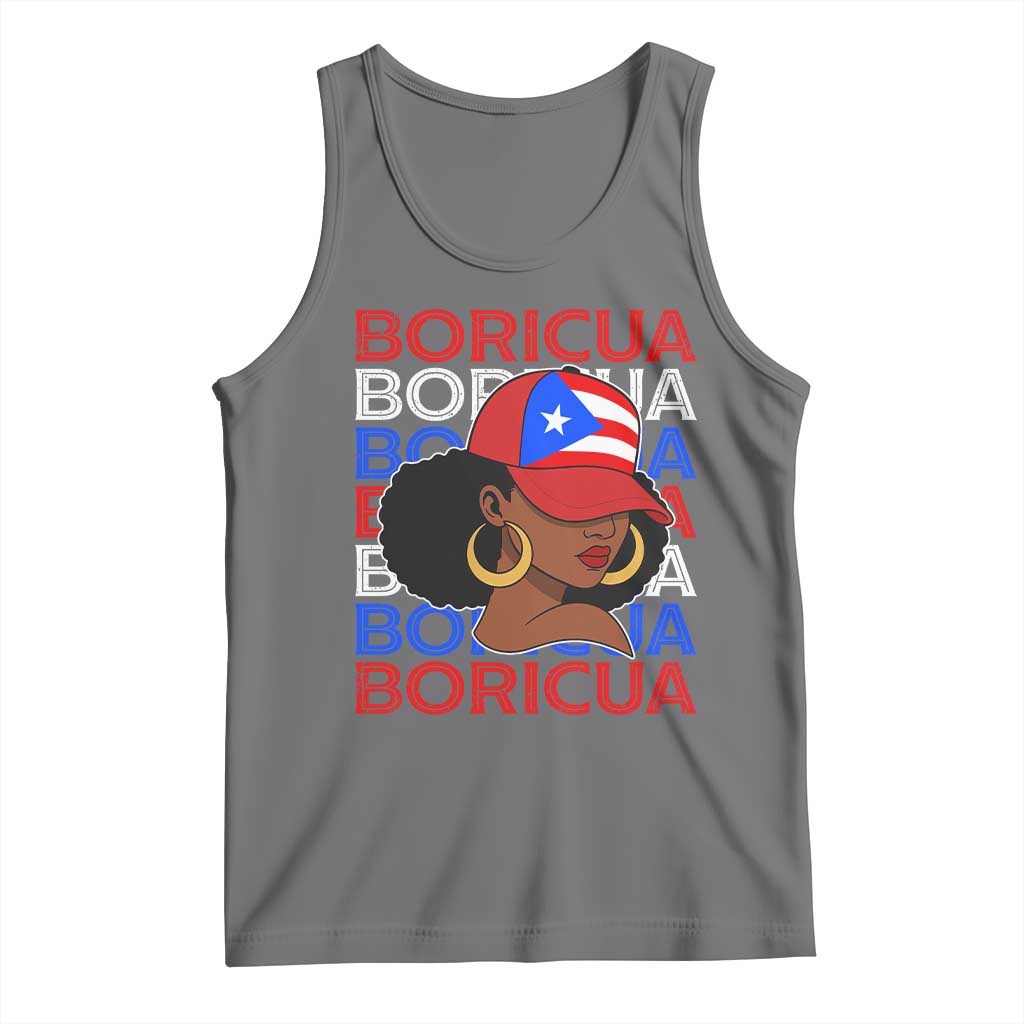Puerto Rico Boricua Girl  Proud Puerto Rican Hispanic Heritage Tank Top - Wonder Print Shop