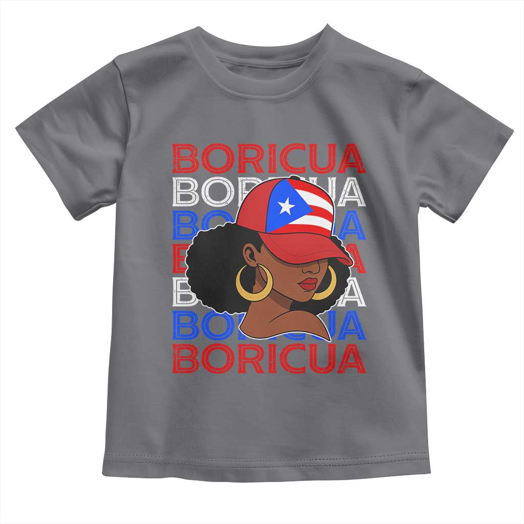 Puerto Rico Boricua Girl  Proud Puerto Rican Hispanic Heritage Toddler T Shirt - Wonder Print Shop