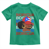 Puerto Rico Boricua Girl  Proud Puerto Rican Hispanic Heritage Toddler T Shirt - Wonder Print Shop