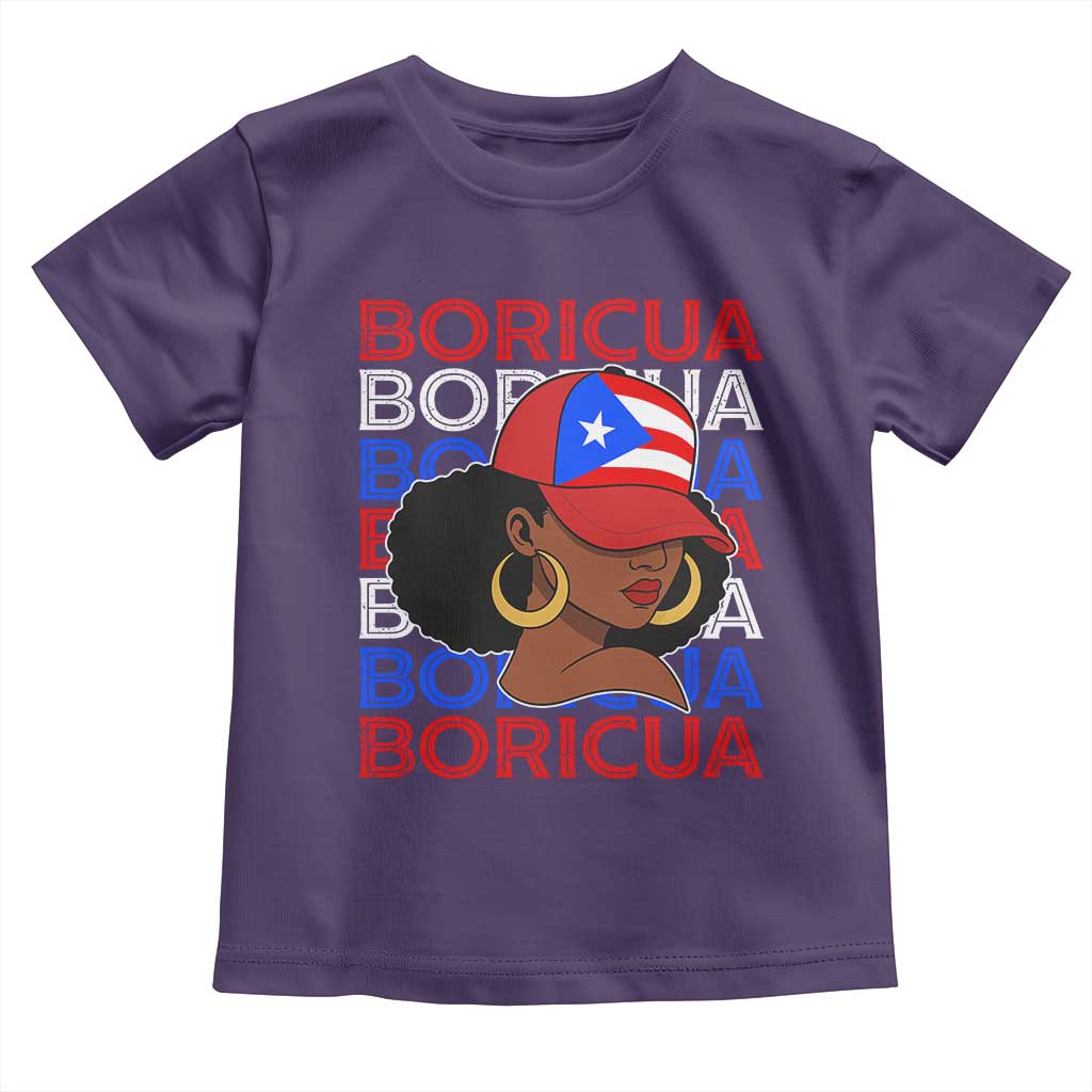 Puerto Rico Boricua Girl  Proud Puerto Rican Hispanic Heritage Toddler T Shirt - Wonder Print Shop