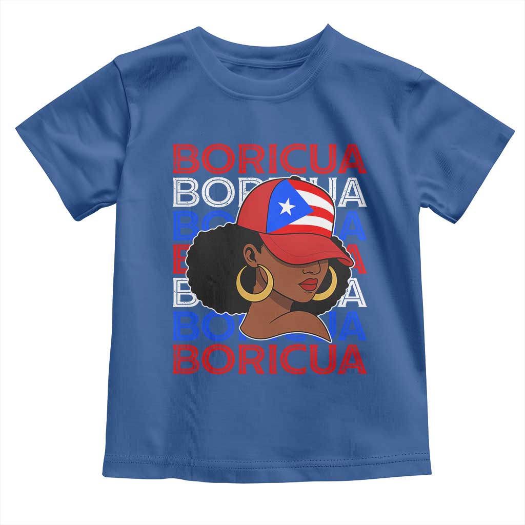 Puerto Rico Boricua Girl  Proud Puerto Rican Hispanic Heritage Toddler T Shirt - Wonder Print Shop