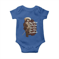 Emiliano Zapata Baby Onesie Mejor Morir De Pie Que Vivir Toda Una Vida Arrodillado - Wonder Print Shop