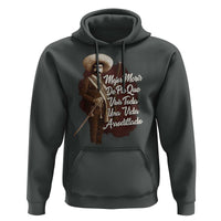 Emiliano Zapata Hoodie Mejor Morir De Pie Que Vivir Toda Una Vida Arrodillado - Wonder Print Shop