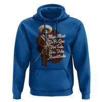 Emiliano Zapata Hoodie Mejor Morir De Pie Que Vivir Toda Una Vida Arrodillado - Wonder Print Shop