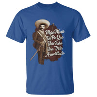 Emiliano Zapata T Shirt Mejor Morir De Pie Que Vivir Toda Una Vida Arrodillado - Wonder Print Shop