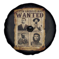 Latin America's Most Wanted Revolution Latino Hispanic Heritage Spare Tire Cover Wanted Sign - Wonder Print Shop