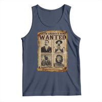 Latin America's Most Wanted Revolution Latino Hispanic Heritage Tank Top Wanted Sign - Wonder Print Shop