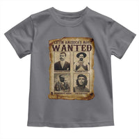 Latin America's Most Wanted Revolution Latino Hispanic Heritage Toddler T Shirt Wanted Sign - Wonder Print Shop