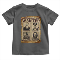 Latin America's Most Wanted Revolution Latino Hispanic Heritage Toddler T Shirt Wanted Sign - Wonder Print Shop