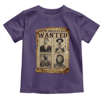 Latin America's Most Wanted Revolution Latino Hispanic Heritage Toddler T Shirt Wanted Sign - Wonder Print Shop