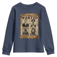 Latin America's Most Wanted Revolution Latino Hispanic Heritage Youth Sweatshirt Wanted Sign - Wonder Print Shop