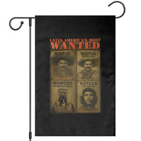 Latin America's Most Wanted Garden Flag Mexican Revolution Latino Hispanic Heritage - Wonder Print Shop