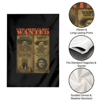Latin America's Most Wanted Garden Flag Mexican Revolution Latino Hispanic Heritage - Wonder Print Shop