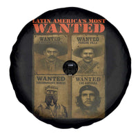 Latin America's Most Wanted Spare Tire Cover Mexican Revolution Latino Hispanic Heritage - Wonder Print Shop