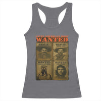 Latin America's Most Wanted Racerback Tank Top Mexican Revolution Latino Hispanic Heritage - Wonder Print Shop