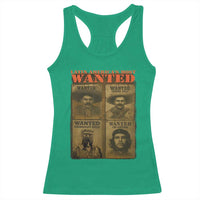 Latin America's Most Wanted Racerback Tank Top Mexican Revolution Latino Hispanic Heritage - Wonder Print Shop