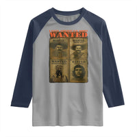Latin America's Most Wanted Raglan Shirt Mexican Revolution Latino Hispanic Heritage - Wonder Print Shop