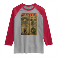 Latin America's Most Wanted Raglan Shirt Mexican Revolution Latino Hispanic Heritage - Wonder Print Shop