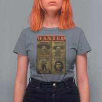 Latin America's Most Wanted T Shirt For Women Mexican Revolution Latino Hispanic Heritage - Wonder Print Shop