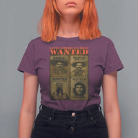 Latin America's Most Wanted T Shirt For Women Mexican Revolution Latino Hispanic Heritage - Wonder Print Shop