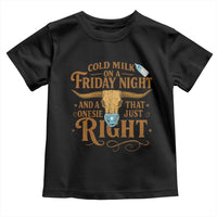 Funny Cold Milk On A Friday Night And A Onesie That Fits Just Right Toddler T Shirt Longhorn Cow Skull - Wonder Print Shop