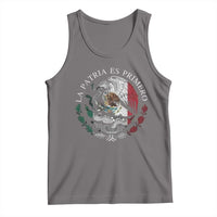 Mexican Pride Tank Top La Patria Es Primero Coat Of Arms - Wonder Print Shop