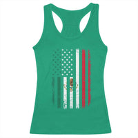 Mexican American Flag Mexican Roots Mexico America Racerback Tank Top - Wonder Print Shop
