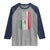Mexican American Flag Mexican Roots Mexico America Raglan Shirt - Wonder Print Shop