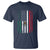 Mexican American Flag Mexican Roots Mexico America T Shirt - Wonder Print Shop