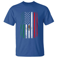 Mexican American Flag Mexican Roots Mexico America T Shirt - Wonder Print Shop