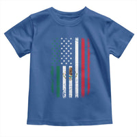 Mexican American Flag Mexican Roots Mexico America Toddler T Shirt - Wonder Print Shop