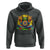 Tie Dye Frog Peace Sign Hippie Sunflower Hoodie - Wonder Print Shop