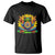 Tie Dye Frog Peace Sign Hippie Sunflower T Shirt - Wonder Print Shop