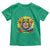 Tie Dye Frog Peace Sign Hippie Sunflower Toddler T Shirt - Wonder Print Shop
