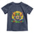 Tie Dye Frog Peace Sign Hippie Sunflower Toddler T Shirt - Wonder Print Shop