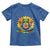Tie Dye Frog Peace Sign Hippie Sunflower Toddler T Shirt - Wonder Print Shop