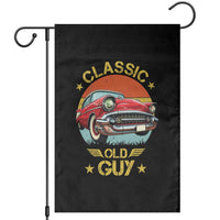 Funny Classic Old Guy Garden Flag Humor Saying Classic Car Lover - Wonder Print Shop