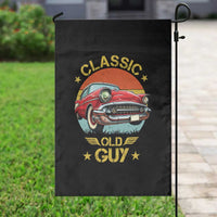 Funny Classic Old Guy Garden Flag Humor Saying Classic Car Lover - Wonder Print Shop