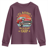 Funny Classic Old Guy Youth Sweatshirt Humor Saying Classic Car Lover - Wonder Print Shop