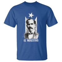 Pedro Albizu Campos T Shirt El Maestro Black Puerto Rico Flag - Wonder Print Shop